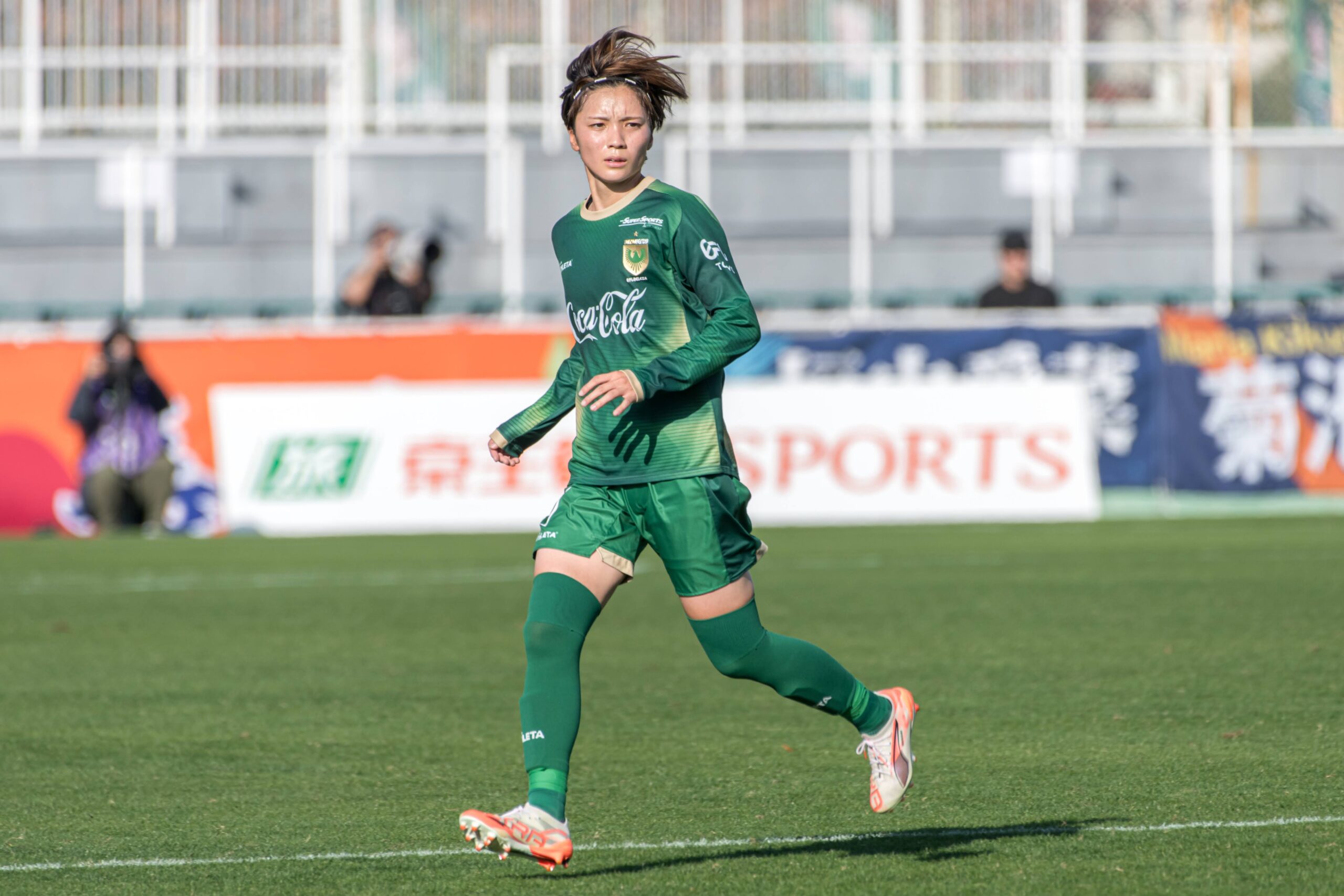 500mmで撮影した北村菜々美選手