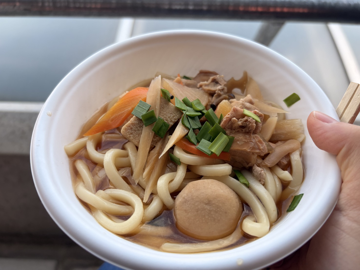 長野遠征で食べた橙宴さんのうどん